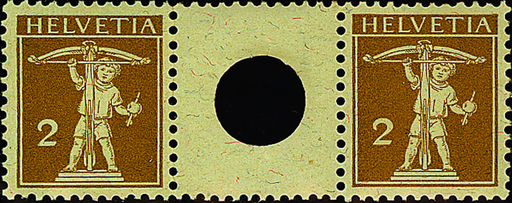 [7350.2.01] 2+2 Rp. gelboliv Type 1