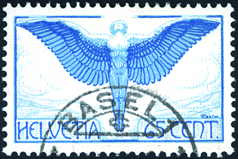 [7370.10.06] 65 Rp. Ikarus, blau-hellblau