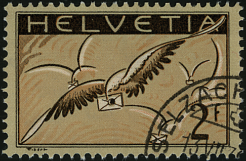 [7370.13.04] 2 Fr. dunkelbraun-hellgraubraun