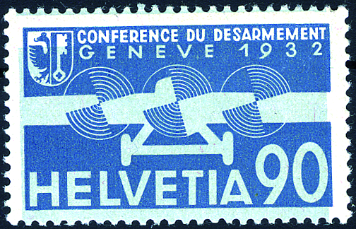 [7370.18.01] 90 Rp. blau-blaugrau, "Um 2,5 Millimeter stark verschobener blauer Unterdruck"