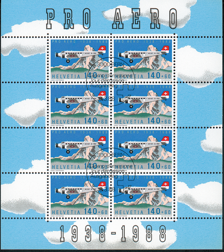 [7370.49.04] 140+60 Rp. JU52 und Matterhorn