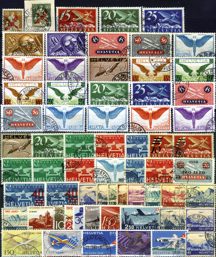 [7370.1919.02] 1919-1988, Flugpost-Kollektion
