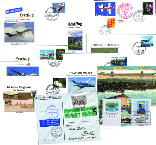 [7370.2016.01] 2016, Jubiläums-Profitkarton "50 Jahre Aerophilatelie"