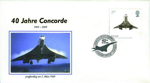 [7371.2009.01] 2009, 40 Jahre "Erstflug Concorde"