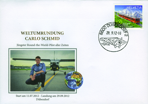 [7371.2012.27] 2012, Weltumrundung Carlo Schmid