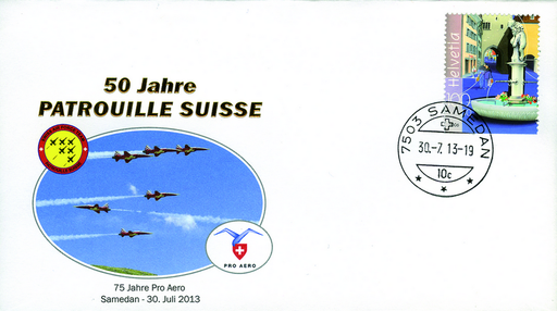 [7371.2013.26] 2013, Patrouille Suisse: 75 Jahre Pro Aero