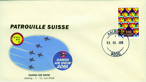 [7371.2018.04] 2018, Patrouille Suisse - Airshow in Aalborg