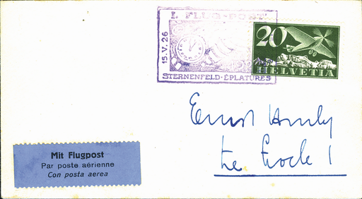 [7373.26.05] 1926, Basel-La Chaux-de-Fonds, BALAIR