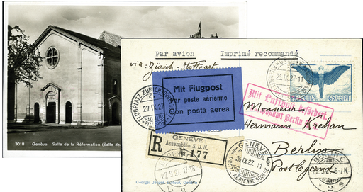 [7373.27.17] 1927, Zürich-Stuttgart - Berlin