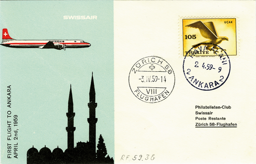 [7373.59.10] 1959, Ankara - Zürich