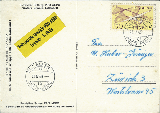 [7374.49.01] 1949, Lugano-St.Gallen