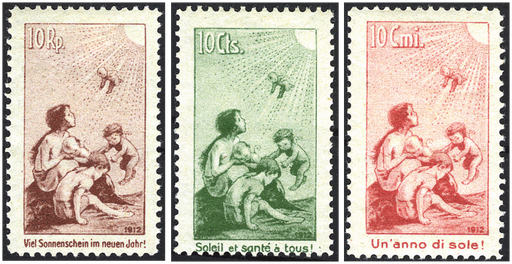 [7380.1.03] 1912, Pro Juventute Vorläufer ohne Frankaturwert