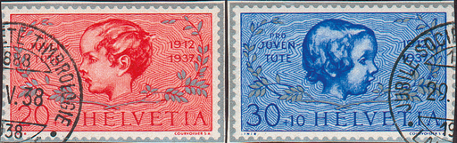 [7390.83.04] 1937, 25 Jahre Pro-Juventute-Marken