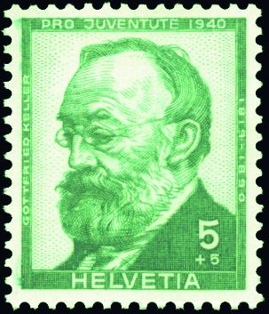 [7390.93.06] 5+5 Rp. Gottfried Keller