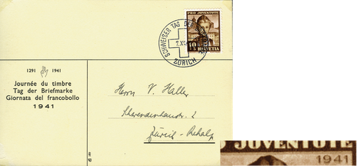 [7390.98.19] 10 Rp. Schaffhauserin, "Verschobener Unterdruck"