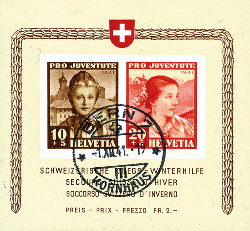 [7390.98.17] 1941, Sonderblock für die Kriegswinterhilfe