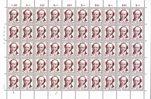 [7390.153.13] 5+5 Rp. Jeremias Gotthelf, "Doppelprägung"