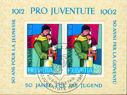 [7390.199.02] 1962, 50 Jahre Pro-Juventute-Marken