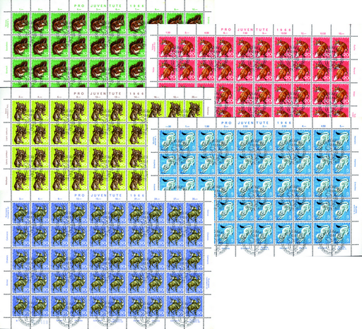 [7390.215.07] 1966, Einhemische Wildtiere