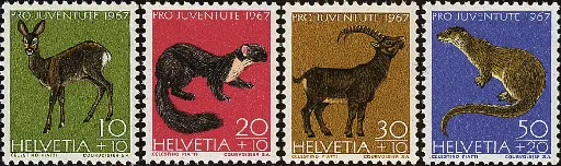 [7390.220.01] 1967, Einheimische Wildtiere