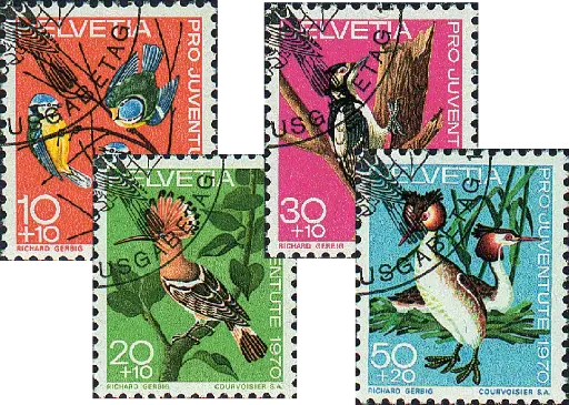 [7390.232.02] 1970, Einheimische Vögel