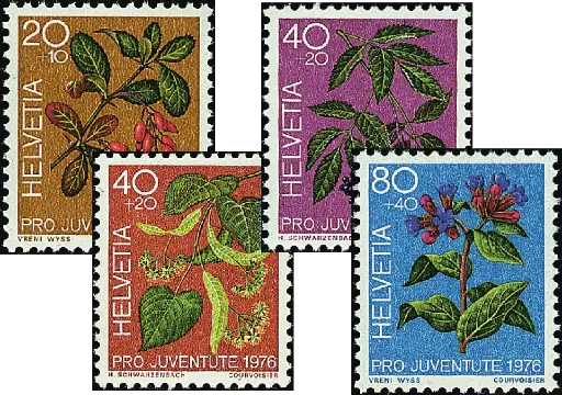 [7390.257.01] 1976, Heilpflanzen des Waldes