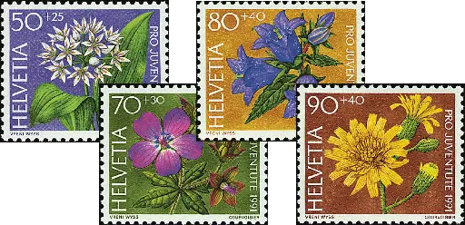 [7390.319.01] 1991, Waldblumen