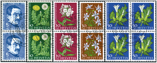 [7395.183.02] 1960, Bildnis Alexandre Calames, Wiesen- und Gartenblumen