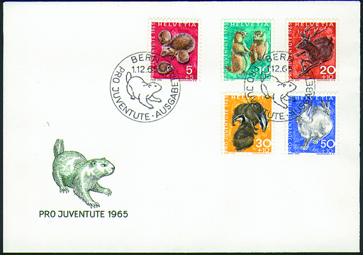 [7396.210.01] 1965, Einheimische Wildtiere