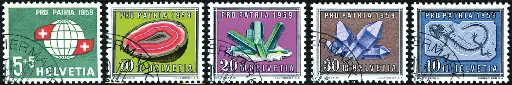 [7400.91.02] 1959, Weltkugel, Mineralien und Versteinerungen
