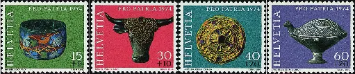 [7400.162.01] 1974, Archäologische Fundgegenstände