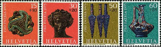 [7400.166.01] 1975, Archäologische Fundgegenstände