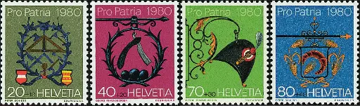 [7400.186.01] 1980, Handwerkschilder