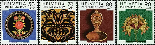 [7400.235.01] 1992, Volkskunst aus der Schweiz I
