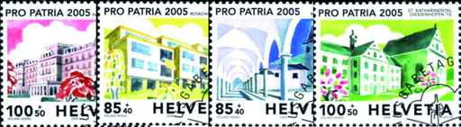 [7400.288.02] 2005, Baudenkmäler der Schweiz