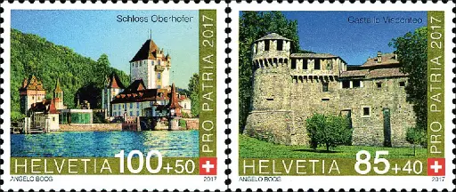 [7400.335.01] 2017, Burgen und Schlösser der Schweiz