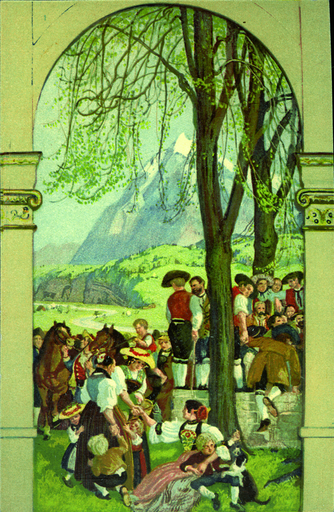 [7404.20.01] 7.5 Rp. Landsgemeinde Nr. 1: Frauen mit Kinder