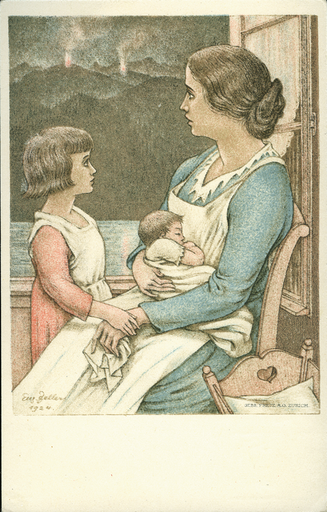 [7404.40.01] 10 Rp. Mutter mit Kindern
