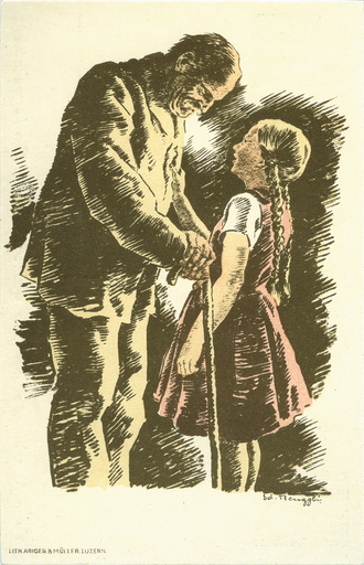 [7404.51.02] 10 Rp. Grossvater mit Mädchen