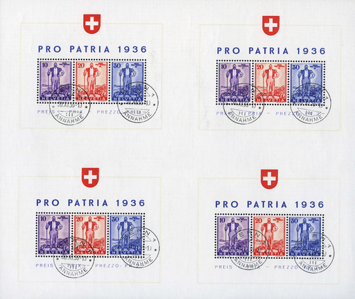 [7410.8.04] 1936, Pro Patria (Eidgenössische Wehranleihe)
