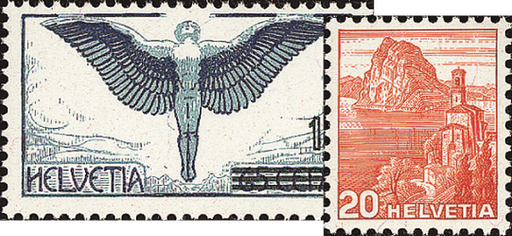 [7410.9.01] 1938, Nationale Briefmarkenausstellung in Aarau