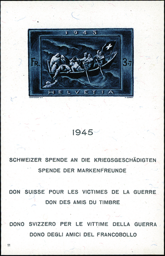 [7410.21.01] 1945, Schweizer Spende an die Kriegsgeschädigten
