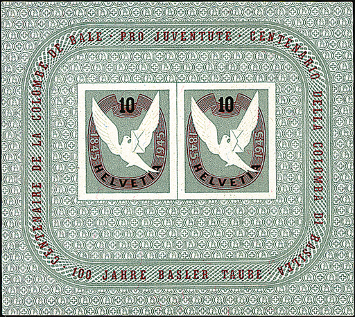 [7410.23.01] 1945, 100 Jahre Basler Taube