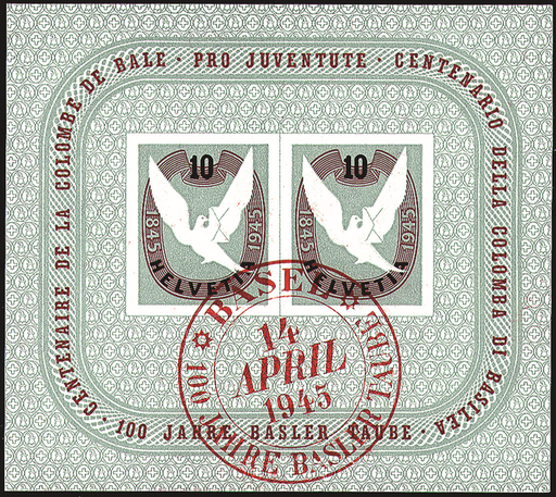 [7410.23.02] 1945, 100 Jahre Basler Taube