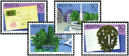 [7410.68.01] 1990, Nationale Briefmarkenausstellung in Genf (HELVETIA GENEVE 90)