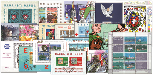 [7410.79.04] 1960-2003, Schweiz-Block-Kollektion
