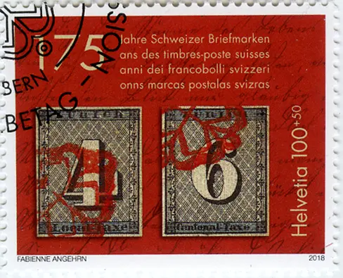 [7410.115.02] 2018, 175 Jahre Schweizer Briefmarken