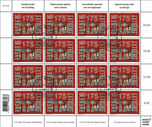 [7410.115.15] 2018, 175 Jahre Schweizer Briefmarken