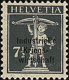 [7420.11.01] 7 1-2 Rp. Tellknabe, grau, Type 2