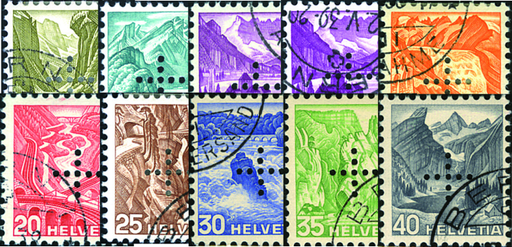 [7430.19.04] 1935-1937, Landschaftsbilder in Stichtiefdruck